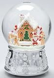 Reed & Barton Christmas Snowglobes with Box, Collectible