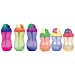 Flip-It Leak-proof Straw Bottle, Girl Colors