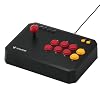 iBUFFALO USBアーケードスティック PC/PS3対応 13ボタン ブラック BSGPAC01BK