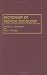 Book Dictionary of Medical Sociology