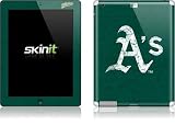 Skinit Oakland Athletics - Solid Distressed Vinyl Skin for Apple iPad 2
