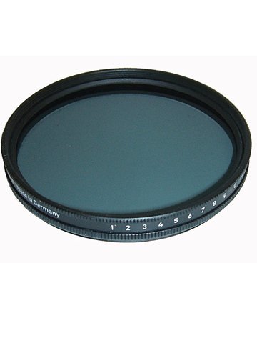 Heliopan 82mm Variable Gray ND Filter - Heliopan 708290