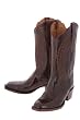 Lucchese Classics Kangaroo Leather Cowboy Boots 1/3 Mens 8 - Brown