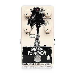 Old Blood Noise Endeavors Black Fountain Delay ヴィンテージオイル缶ディレイを再現！オールドブラッドノイズエンデヴァーズ　ブラックファウンテンディレイ　国内正規品