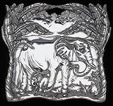 Arthur Court Elephant 12 Square Tray