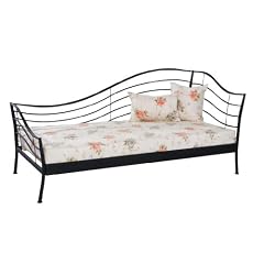 Bett Metallbett Couchbett schwarz 90x200 cm Bela