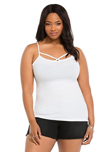 White Strappy Foxy Cami