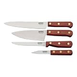 Lamson & Goodnow 39995 Rosewood Stamped 4-Piece Cook Set