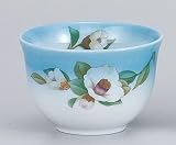 ブルー花の精反千茶　　【千茶 美濃焼】