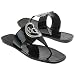 BCBGirls Women's Felix Thong Sandal,Black,6 M US