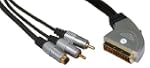 CAVO SCART VIDEO-AUDIO CONNETTORI 21...