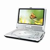Coby TFDVD8500 8.5 Portable DVD Player W/Swivel Screen And Accessories
