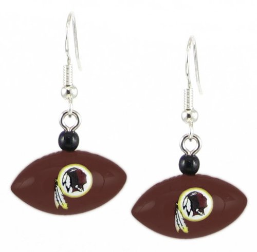 Washington Redskins - NFL Mini Football Dangler Earrings