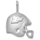 Purdue University Motion P Helmet Pendant (Silver)