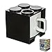 Le Bleu Bean Clearance Espresso Cups, Gift Boxed, Black