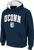 Connecticut Huskies Arched Tackle Twill Hooded Sweatshirt