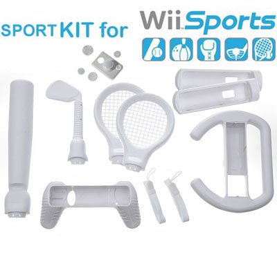 Sport Set 15 in 1 für Nintendo Wii white