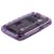 Eforcity Clear Blue USB Memory Card Reader for Compact Flash CF I, CF II, CF Ultra II / MicroDrive / Smart Media Card / xD / Secure Digital: SD, SDC