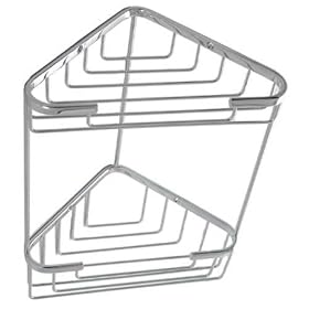 Allied Brass Polished Chrome Double Corner Shower Basket by Allied