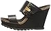 Nine West Women's Liveon Leather Wedge Sandal