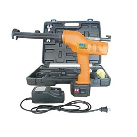 CRL 12 Volt Cordless Cartridge Sausage Caulking Gun Kit by C.R. Laurence