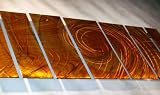 Modern painting on metal wall decor by artist Ash Carl