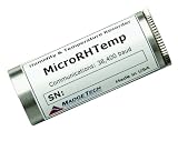 MadgeTech MicroRHTemp Miniature Humidity and Temperature Data Logger, LED Alarm Indicators, Stainless Steel Case