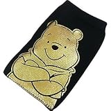 Disney Sock, Gold Pooh Black (#1.5)
