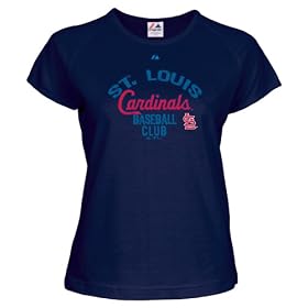 St. Louis Cardinals Women's Club Sunburst T-Shirt