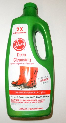 41C3%2BjKeNZL Hoover Deep Cleansing 2x Concentrate Carpet & Upholstery Detergent   AH30210