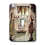 Londons Times Funny Medicine Cartoons - High Sperm Count - Light Switch Covers - single toggle switch