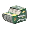 Henkel 00-20843 Duck 3/4-Inch-by-500-Inch Invisible Tape, 3-Pack