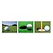 3 Panels Modern Home Decoration Canvan Prints Wall Painting Art Golf Sport 5050cm #03-JD-91152