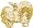 Dog: Maltese, Gold Plated Silver Charm by Rembrandt Charms