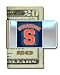 Syracuse Orange Steel Money Clip