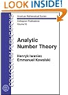 Analytic Number Theory (Colloquium Publications, Vol. 53) (Colloquium Publications (Amer Mathematical Soc))