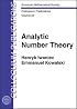 Analytic Number Theory (Colloquium Publications, Vol. 53) (Colloquium Publications (Amer Mathematical Soc))