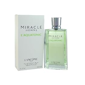Lancome Miracle Aquatonic Eau De Toilette Spray for Men 125ml