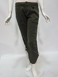 Sanctuary womens troop olivewood straight leg cargo pants