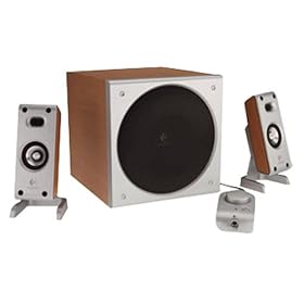 Click here to buy Logitech Z-3 Wood Grained 2.1 Speakers by Logitech.