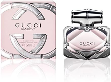 G U C C I Set: G U C C I Bamboo Eau De Parfum (EDP) Spray 75ml./2.5 Oz. & Travel Perfume Container 5ml. (Black)