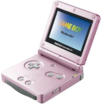 ゲームボーイアドバンスSP パールピンク
