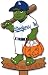 Los Angeles Dodgers Halloween Yard Stake