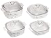 CorningWare Classics 8-Piece Casserole Set, Shadow Iris
