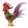 Art Glass Rooster Figurine