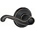 Schlage F40FLA716 Flair Privacy Lever, Aged Bronze