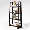 Dolce Dark Walnut Folding Bookcase