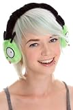 Invader Zim Gir Face Plush Fuzzy Earmuffs CUTE! Adorable & Fun!