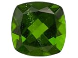 MIN 1.25CT 7X7MM CUSHION CHROME DIOPSIDE