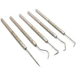 5pc PROBE SET dental picks - wax carver - HOBBY - CRAFT - ARTIST tools